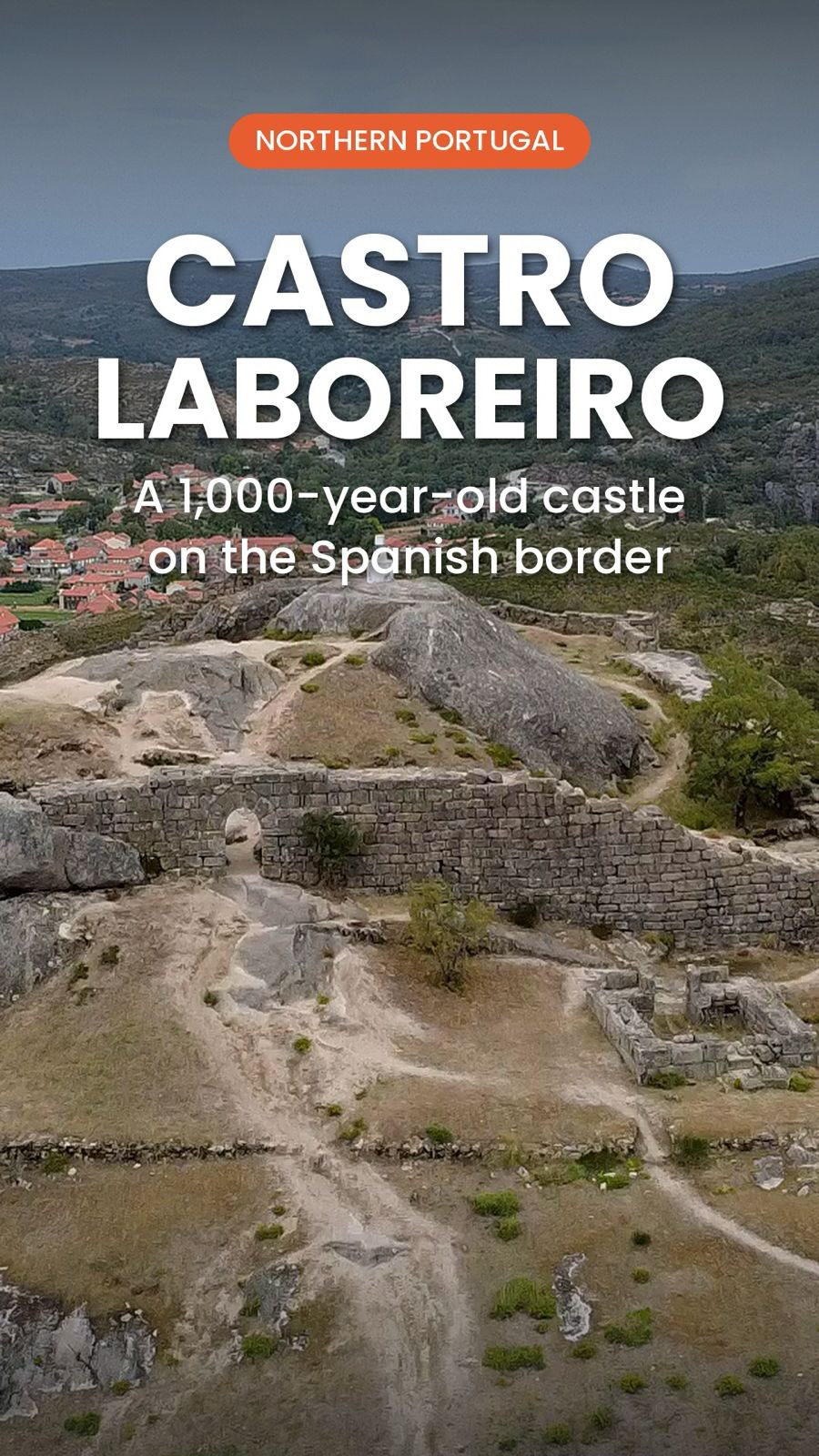 Visit @pnpgeres, Portugal’s only national park. This time we take you to a 1,000-year-old castle on the Spanish border 🇵🇹 🇪🇸 in Castro Laboreiro 🏰 

For a full guide of this weekend trip, comment “itinerary” 👇
