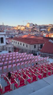 Have you ever dreamt of watching your favorite movie under the stars with this view? Visit @wow.porto and their @cinesociety.lisbon and fulfill this dream ✨

I have watched the movie It’s a Wonderful Life and realized it really is.. 🤍